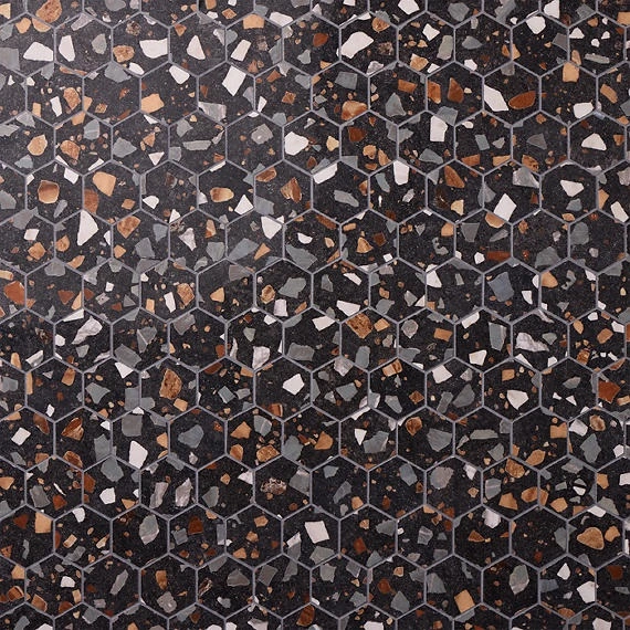 Current Hexagon Splatter Current Hexagon Splatter