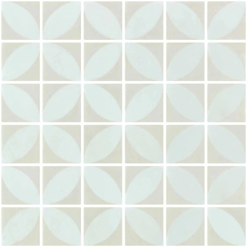 Azalea Cream 2X2 Mosaic