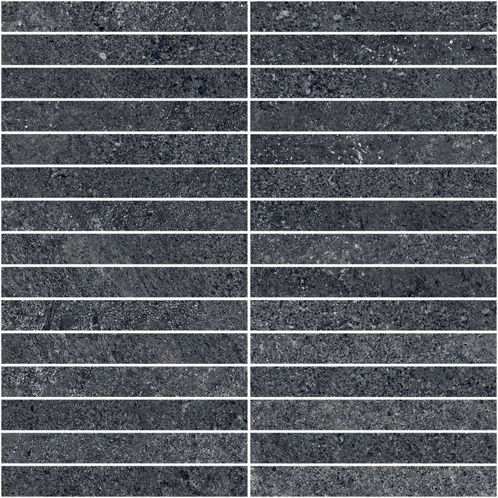 Black Stack Mosiac Matte