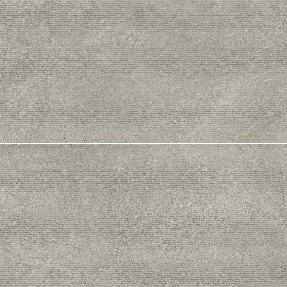 Grey 24X48 Structured Multi-Texture