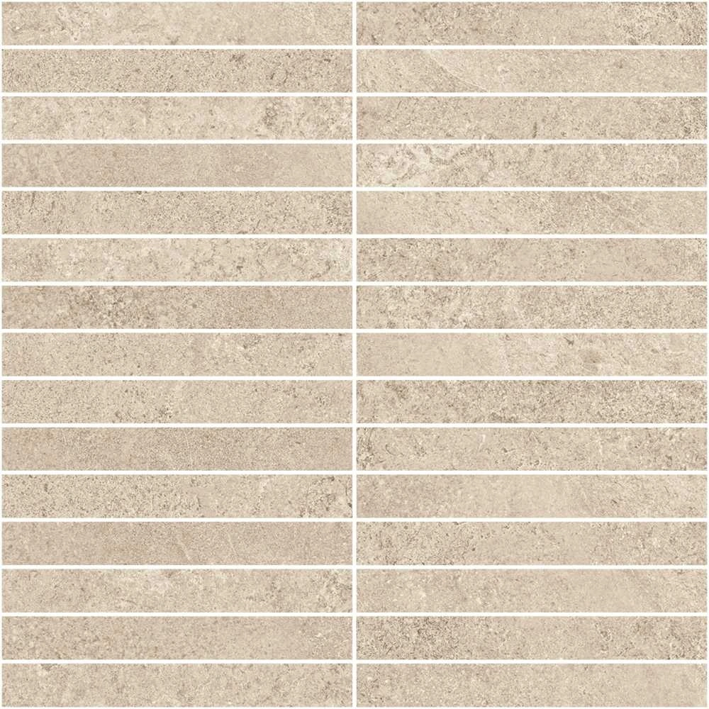 Ivory Stack Mosiac Matte