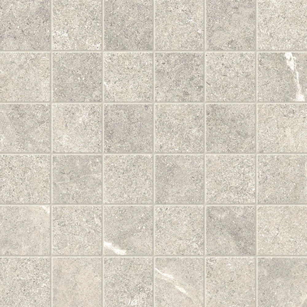 Silver 2X2 Mosaic Matte