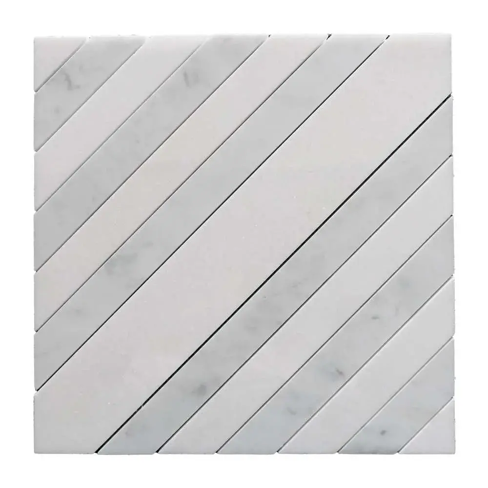 Thassos + Carrara Polished