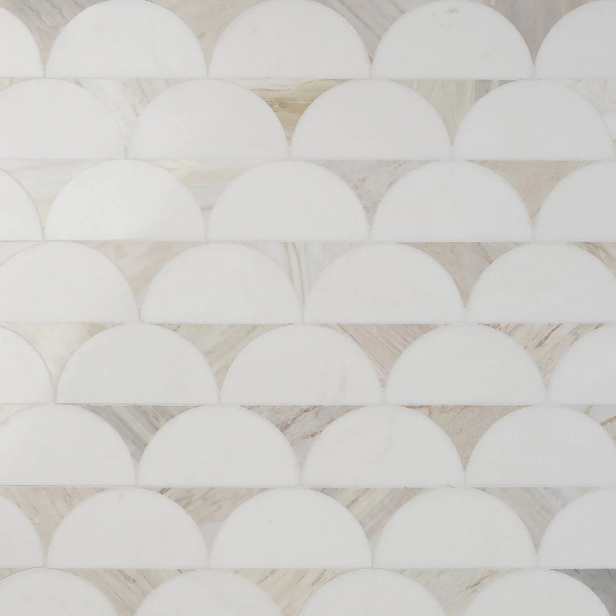 Horizon Moon Sabbia - Thassos- Sabbia Polished Marble