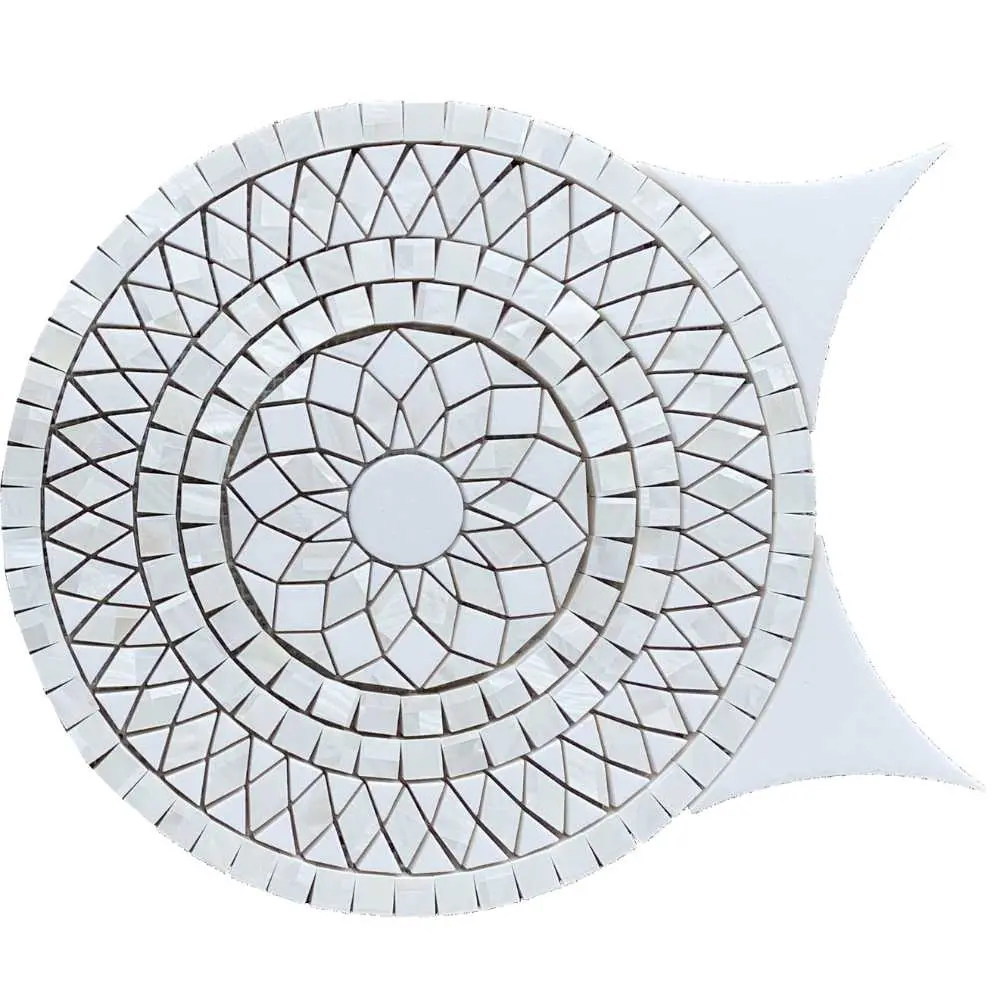 Thassos + Mother Of Pearl Polish