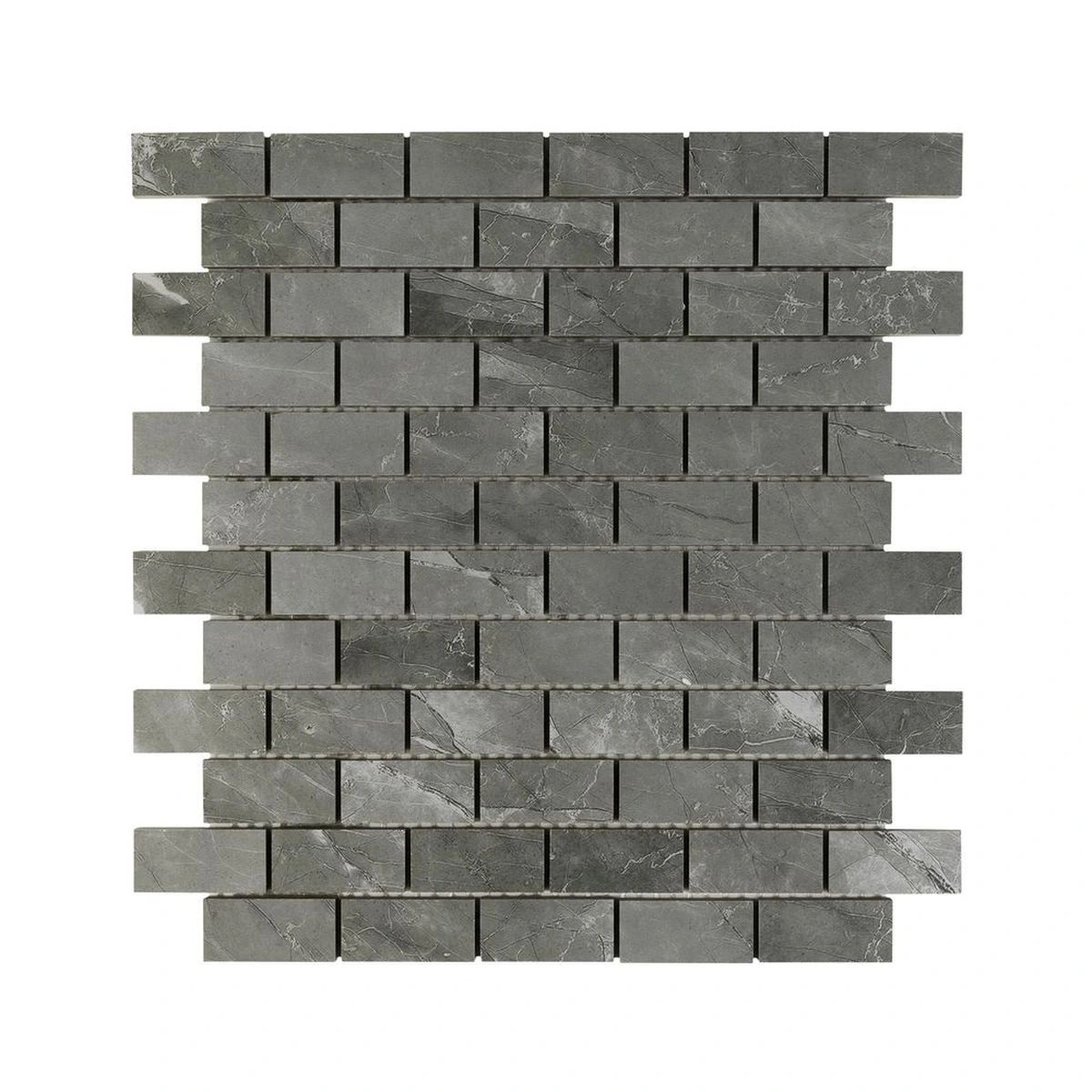 Gris Naturalle 1x2 Mosaic Matte