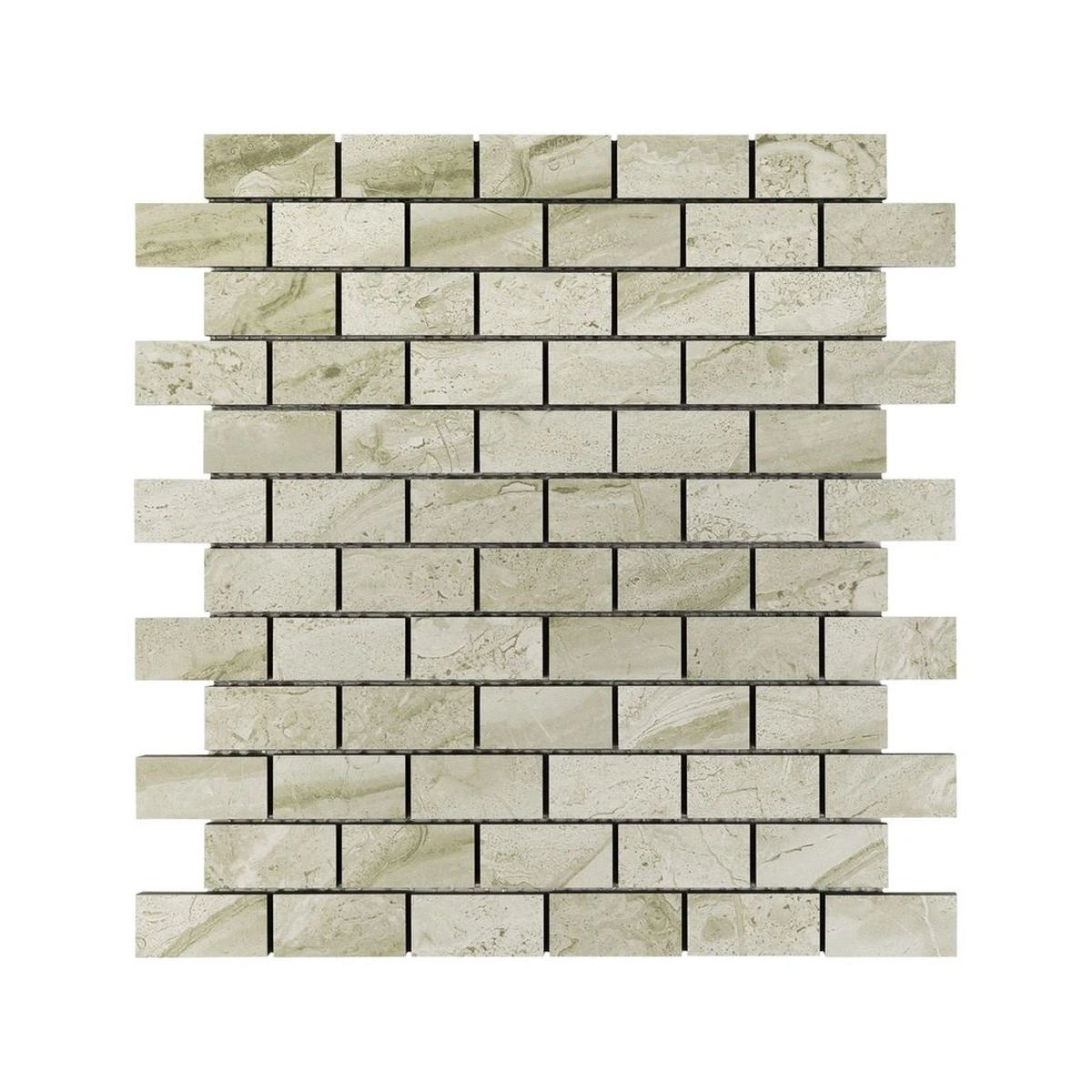 Misty Silk 1x2 Mosaic Matte