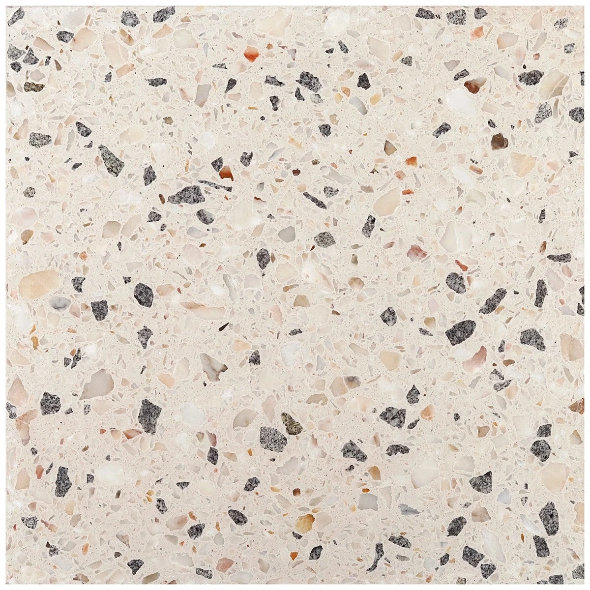 Marmi Terrazzo Sonora Beige 16x16 Polished Terrazzo Tile