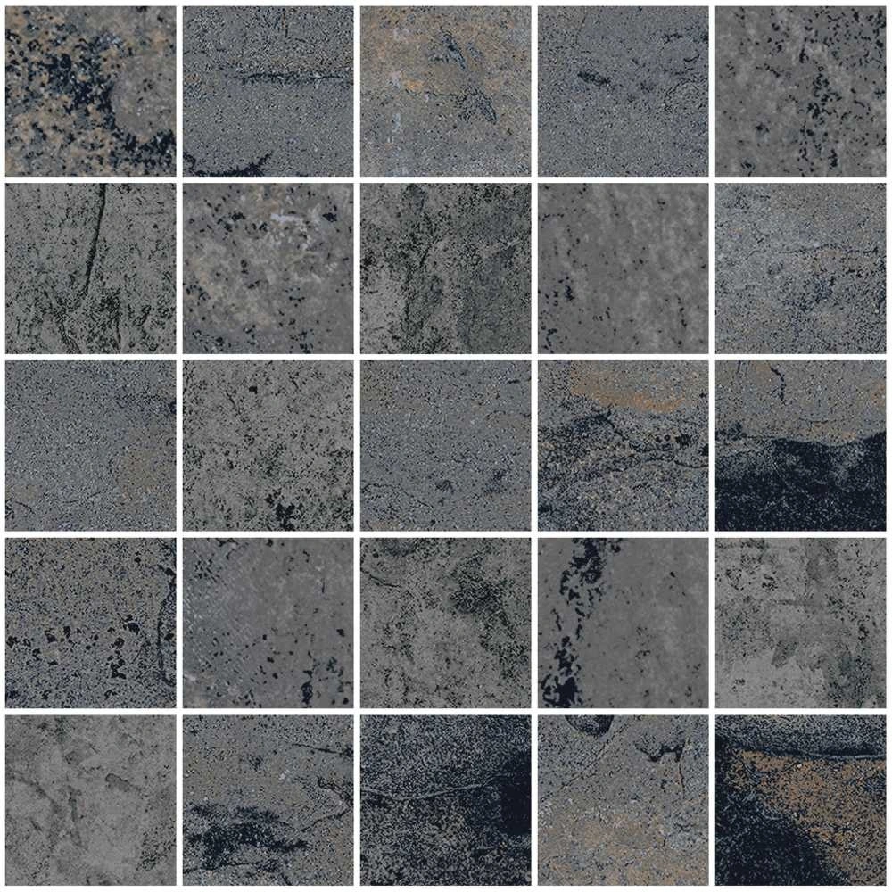 Night 2X2 Mosiac Matte