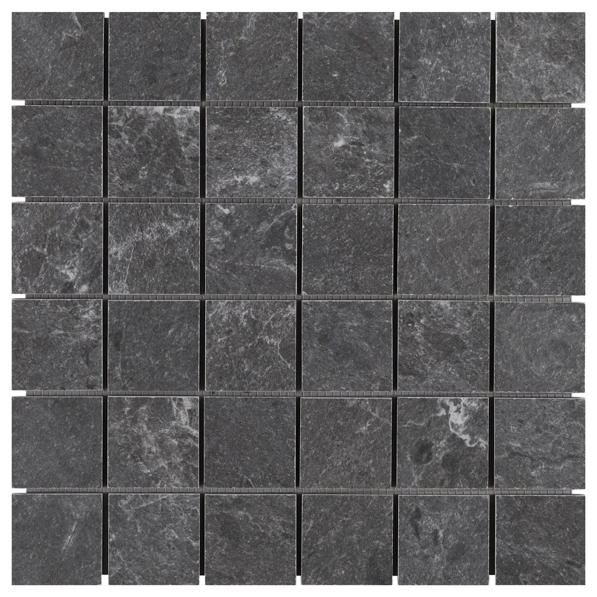 Montech Graphite Gray 2x2 Matte Porcelain Mosaic Tile