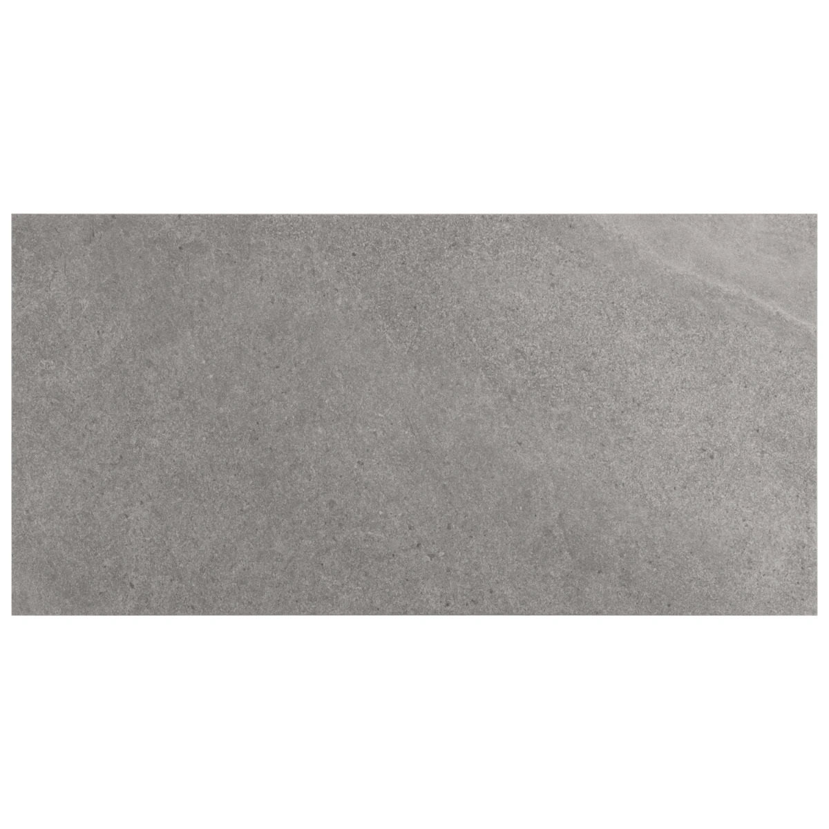 Motley Silver Gray Limestone Look Matte Porcelain Tile