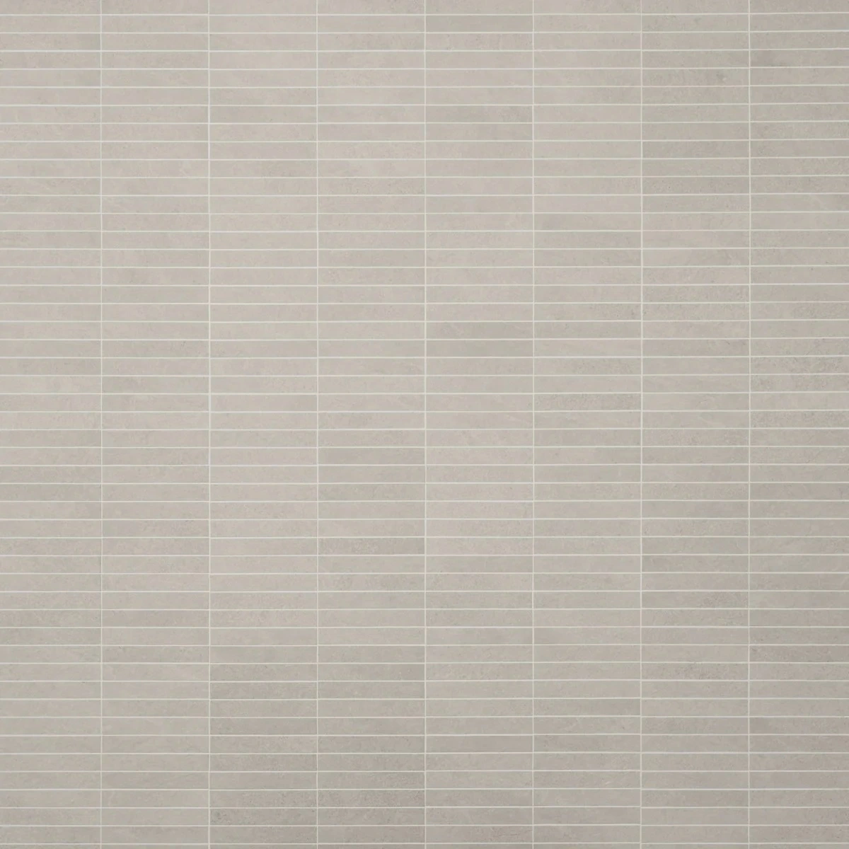 Motley Linen White 1x6 Stacked Limestone Look Matte Porcelain