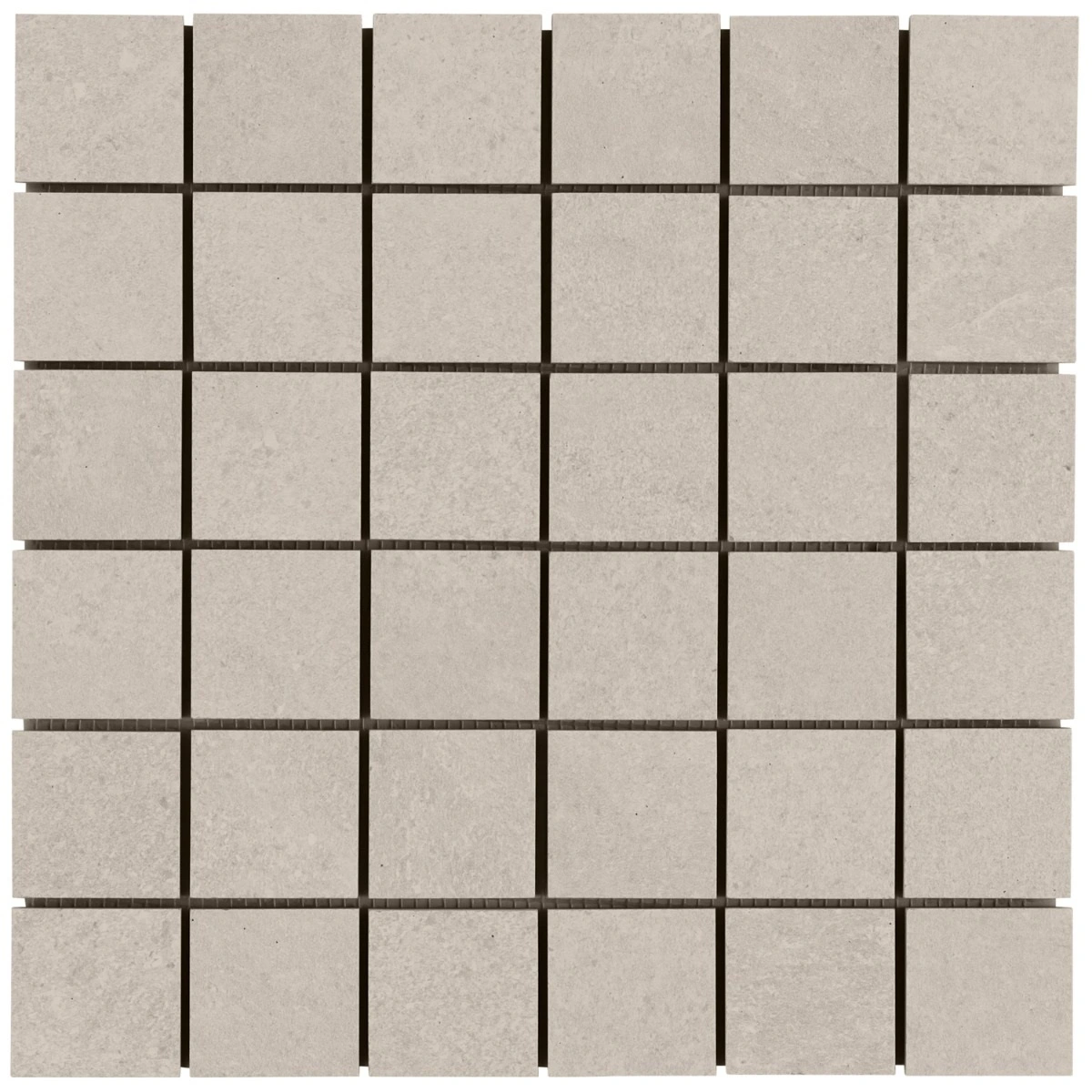 Motley Crema Beige 2x2 Limestone Look Matte Porcelain Mosaic