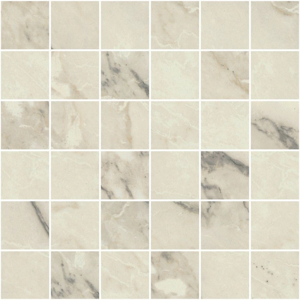 Arabescato 2X2 Mosaic Matte