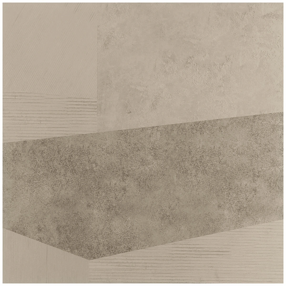 Palladiana Taupe 24x24 Matte Porcelain Tile