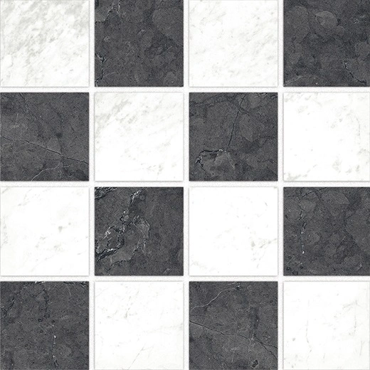 Piazza Nero Marquina 3"x3" Mosaic