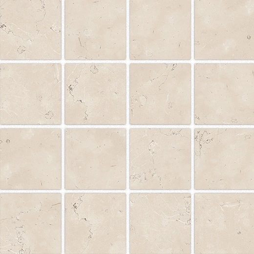 Piazza Rosa Perlino 3"x3" Mosaic