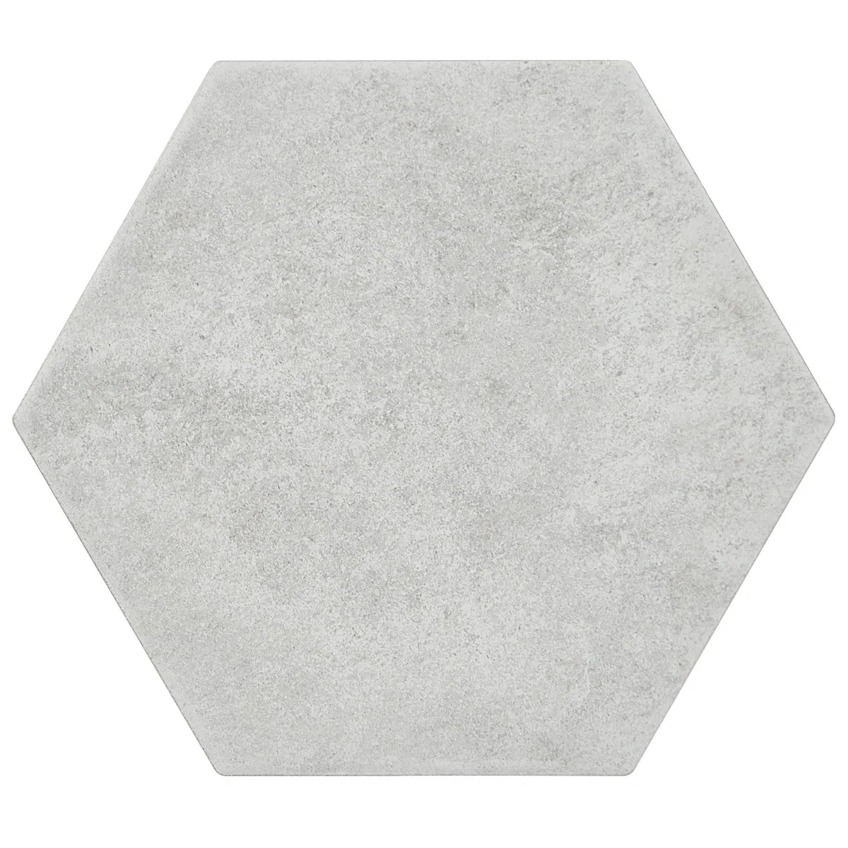 Pompeia Blanco White 8" Hexagon Matte Porcelain Tile