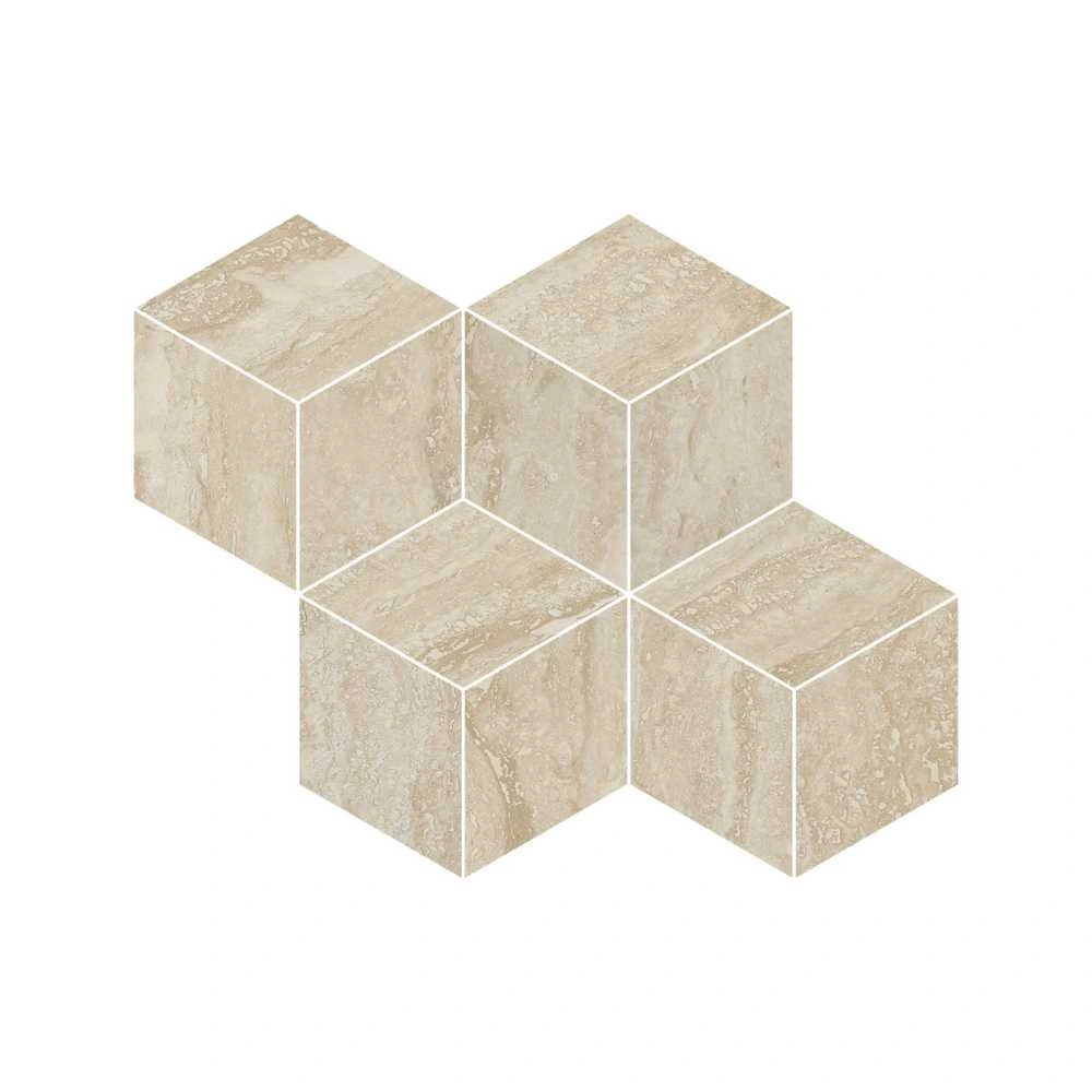 Beige Cube Mosaic Soft
