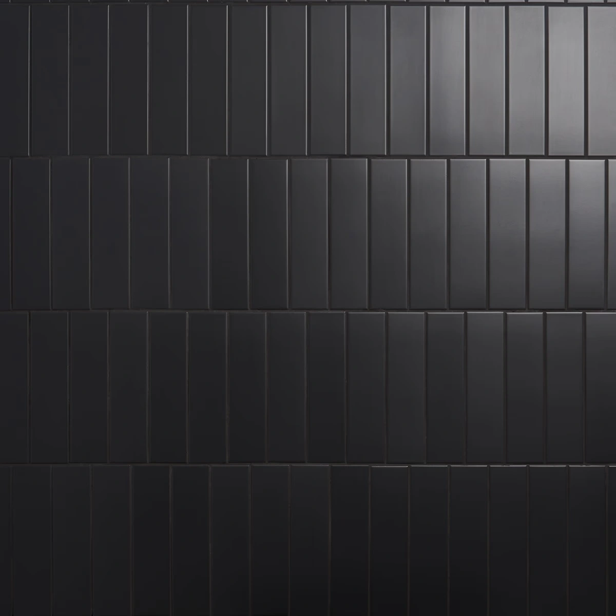 Saera Black 3x11 Matte Porcelain