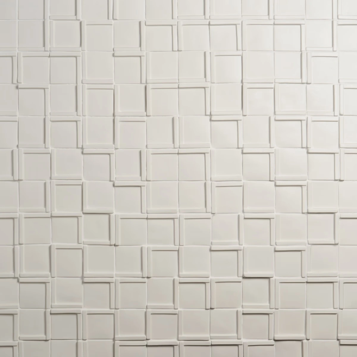 Saera Cross White 4x4 Matte Ceramic