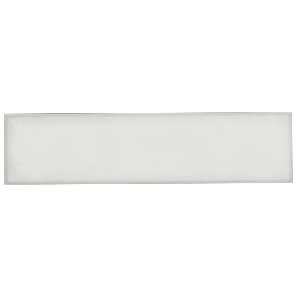 Stacy Garcia Artblock Bianco White 4x16 Matte Porcelain Tile