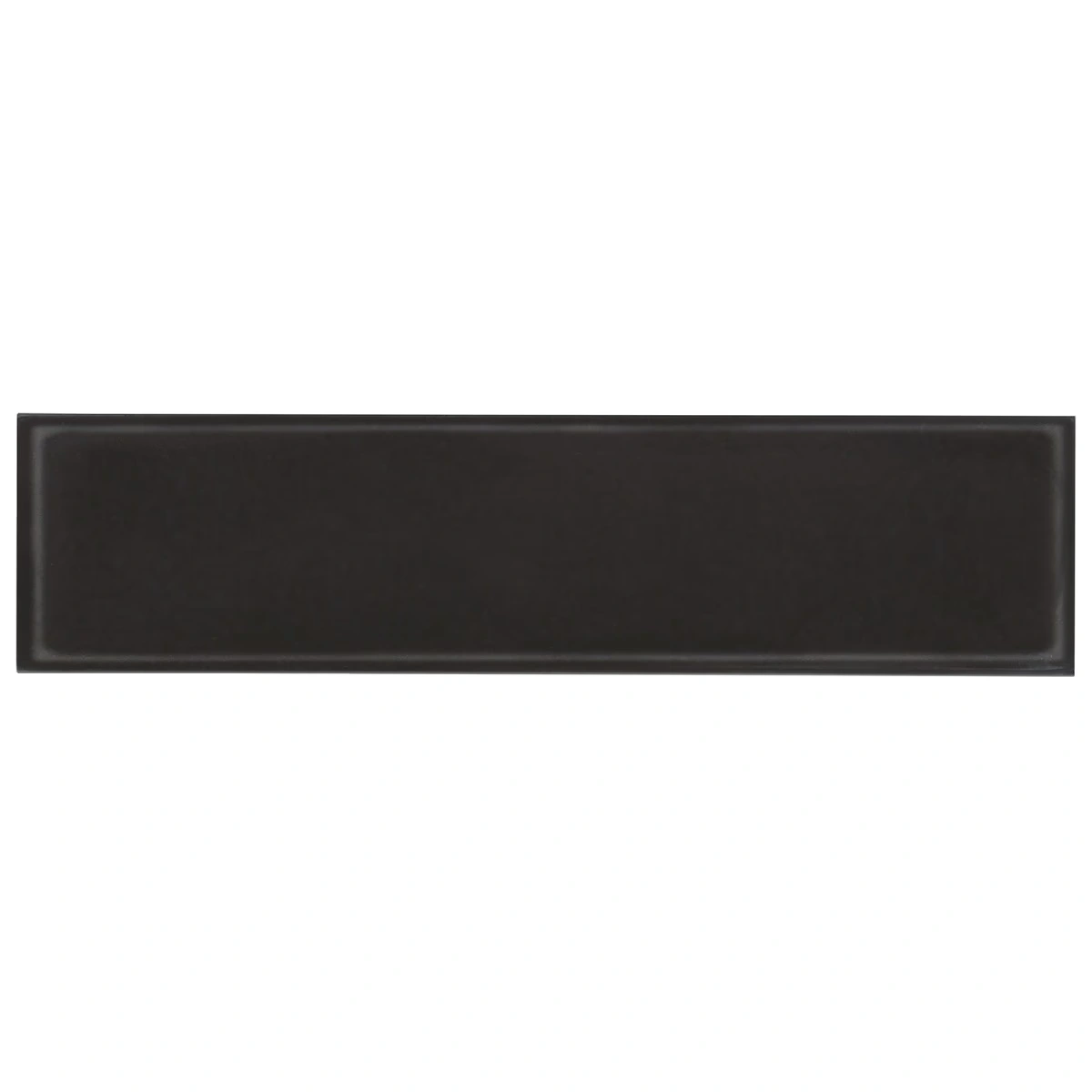 Stacy Garcia Artblock Nero Black 4x16 Matte Porcelain Tile