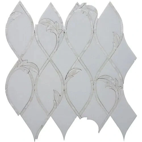 Thassos/Mother Pearl Honed