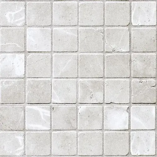 Tumbled Carrara *Mosaic 1X1 Tumbled