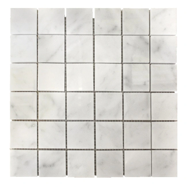 Bianco Carrara 2"x2" Mosaic