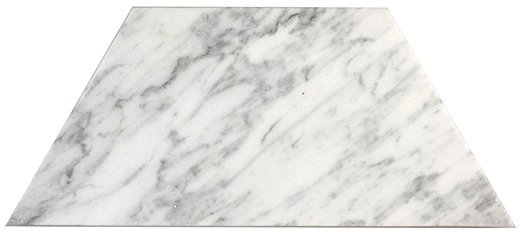 Bianco Carrara 9" Trapezoid