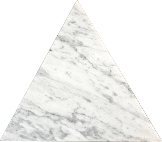 Bianco Carrara 9" Triangle