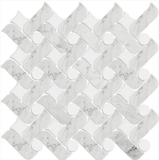 Bianco Carrara Trellis Mosaic Bianco Carrara Trellis Mosaic