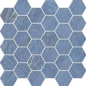 Ardelle Azul Bahia 2" Hexagon