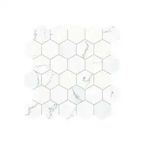 Avenue White Mosaico Esagono