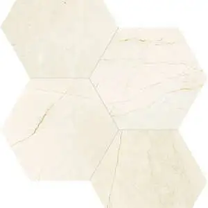 Avorio Crema 6" Hexagon
