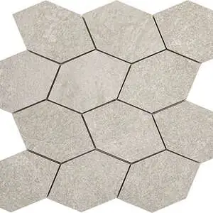 Bedrock Almond 12"x12" Foliage Mosaic