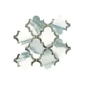 Calacatta Emerald Mosaico Arabesque