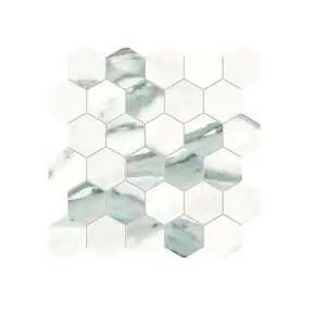 Calacatta Emerald Mosaico Esagono