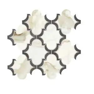 Calacatta Oro Mosaico Arabesque