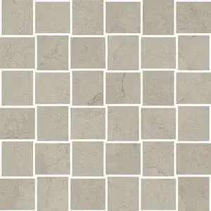 Caliza Edge Gray 2"x2" Basketweave Mosaic
