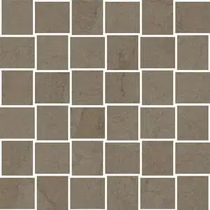 Caliza Nu Taupe 2"x2" Basketweave Mosaic