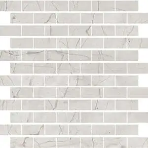 Cava Romano White 1"x2" Mosaic