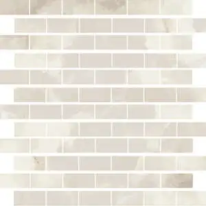 Cava Carrara Onyx Grey 1"x2" Mosaic