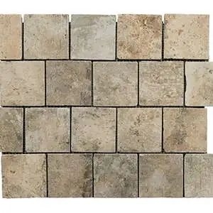 Chicago Brick South Side 3"x3" Mosaic