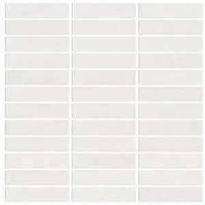 Chroma Star White 5/8"x4" Mosaic