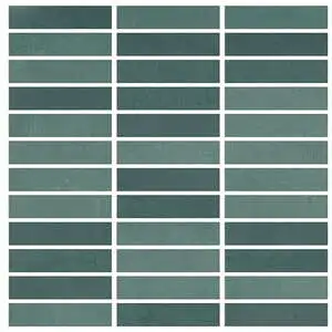 Chroma Forest Green 5/8"x4" Mosaic