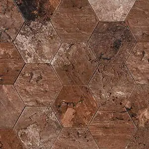 Cinder Revere 6"x7" Hex