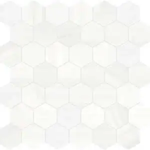 Cosmo Lumino (Dolomite) Hexagon Mosaic