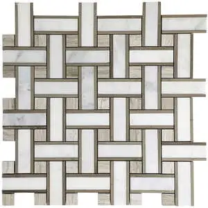 Eastern White Lattice Mosaic